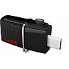 SanDisk 32GB Ultra Dual USB Drive 3.0, SDDD2-032G-GAM46(Black)