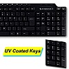 Zebronics ZEB-KM2100 Multimedia USB Keyboard Comes with 114 Keys Including 12 Dedicated Multimedia Keys