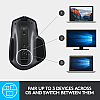 Logitech MX Master 2S Wireless Mouse Multi-Device Bluetooth or 2.4GHz Wireless Black