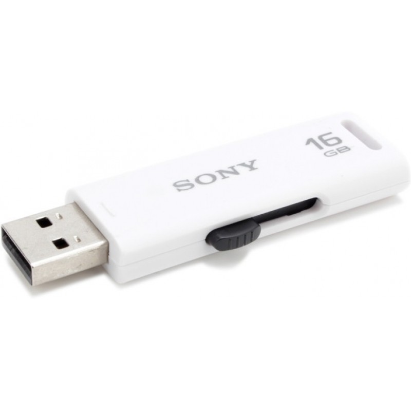 Sony Microvault 16GB Pen Drive (White)-