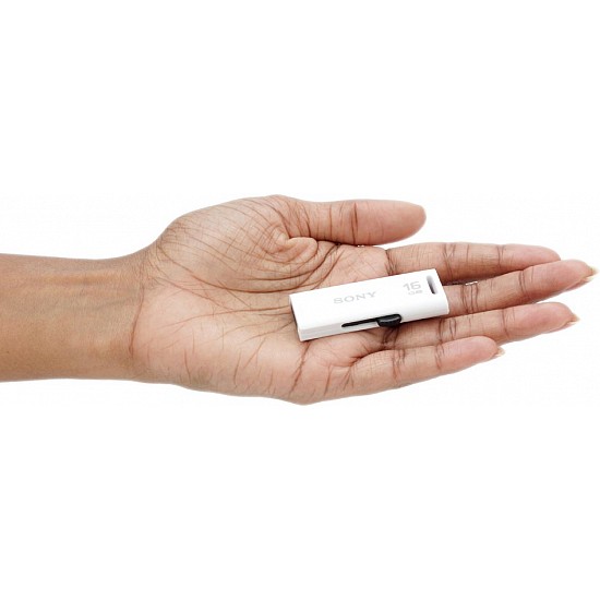 Sony Microvault 16GB Pen Drive (White)-