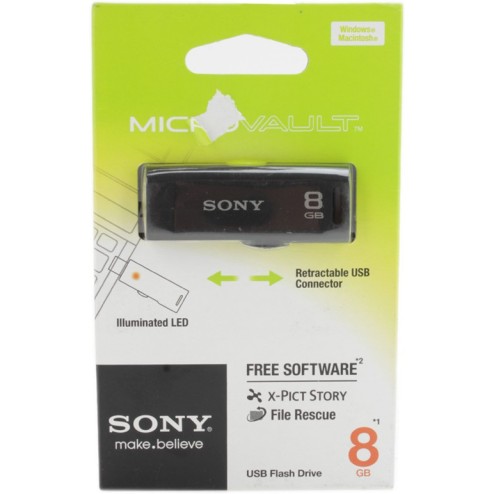 Sony Pen Drive USM8GR/B2 8GB Sony Pen Drive USM8GR/B2 8GB