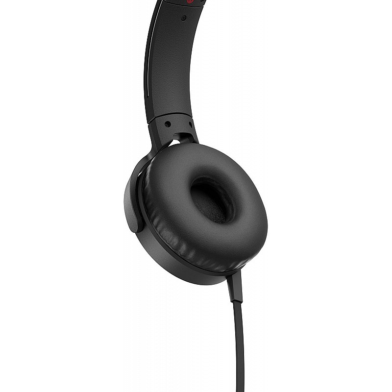 Sony MDR-XB550AP Wired Extra Bass On-Ear Headphones (Black)