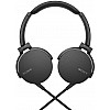 Sony MDR-XB550AP Wired Extra Bass On-Ear Headphones (Black)