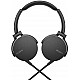 Sony MDR-XB550AP Wired Extra Bass On-Ear Headphones (Black)