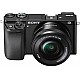 Sony ILCE-6000L/B IN5 Mirrorless Camera Body with Single Lens 16-50mm Lens  (Black) renewed