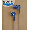 Sony XB55AP Wired Headset   (Black, In the Ear)