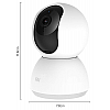 Mi 360° 1080p Full HD WiFi Smart Security Camera| 360° Viewing Area |Intruder Alert | Night Vision | Two-Way Audio |Inverted Installation