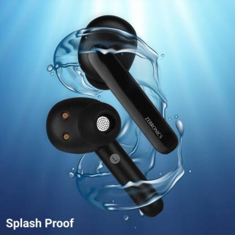 Zebronics Sound Bomb Supporting Bluetooth 5.0 TWS Earphones with Touch Control with Portable Charging case (Red+Black) Zebronics Sound Bomb Supporting Bluetooth 5.0 TWS Earphones with Touch Control with Portable Charging case (Red+Black)