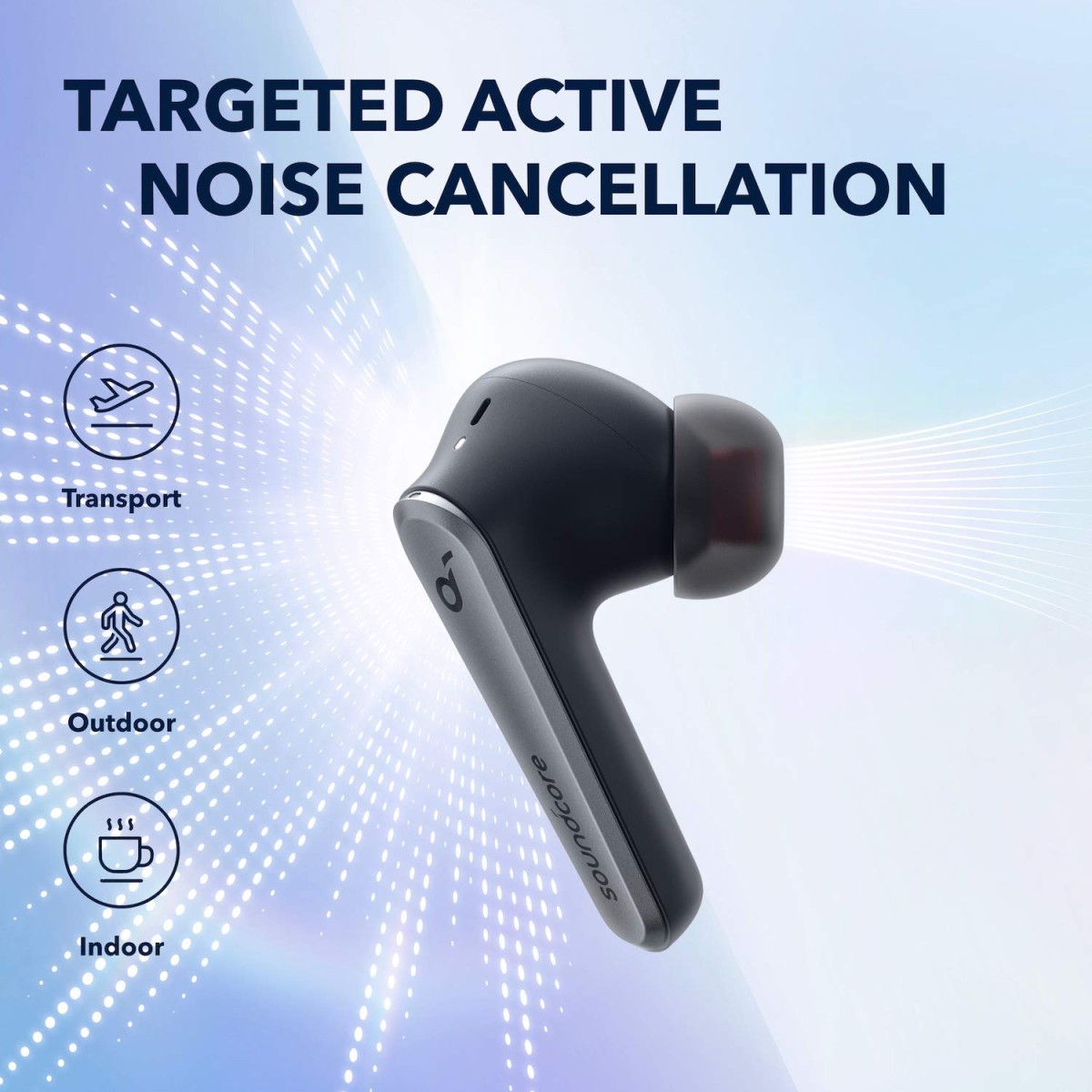soundcore Anker Liberty Air 2 Pro, True Wireless Earbuds Headphones, Targeted Active Noise Cancelling, PureNote Technology, LDAC (Black)