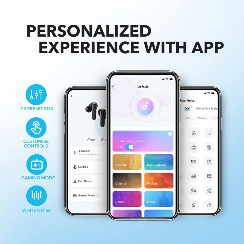 soundcore Anker Liberty Air 2 Pro, True Wireless Earbuds Headphones, Targeted Active Noise Cancelling, PureNote Technology, LDAC (Black) soundcore Anker Liberty Air 2 Pro, True Wireless Earbuds Headphones, Targeted Active Noise Cancelling, PureNote Technology, LDAC (Black)