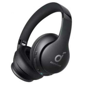 soundcore Anker Q10 Bluetooth Wireless On-Ear Foldable Headphones, 60H Playtime, Premium Soft Touch Design, 40 mm Dynamic Drivers with Deep Bass, Bluetooth 5.0 Dual Connectivity