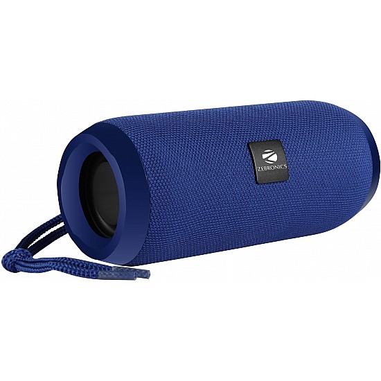 Zebronics Zeb-Action Portable BT Speaker with TWS Function, USB,mSD, AUX, FM, Mic & Fabric Finish 