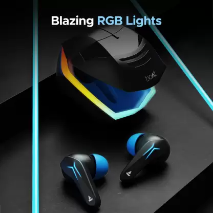 boAt Immortal 128 Bluetooth Headset (Black, Blue, True Wireless) boAt Immortal 128 Bluetooth Headset (Black, Blue, True Wireless)