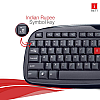 iBall Winner V2.0 Wired USB Desktop Keyboard (Black)