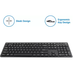 Flipkart SmartBuy KM-206W Wireless Laptop Keyboard (Matte Black) Flipkart SmartBuy KM-206W Wireless Laptop Keyboard (Matte Black)