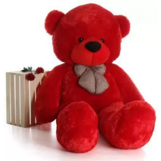  Kiddie Castle Teddy Bear Red Colors Size 3 Feet  - 36 inch  (Red)
