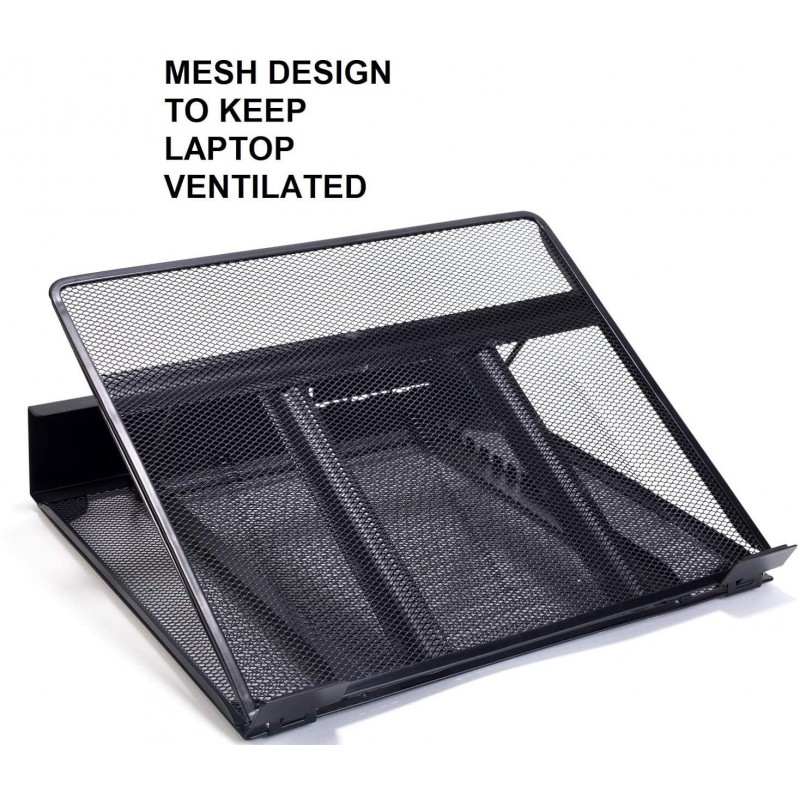 Callas Ventilated Height Adjustable Laptop Cooling Pad/Laptop Stand