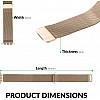 AirCase Milanese Loop Band Strap for Apple Watch Series 5, 4, 3, 2, 1 40mm 38mm Steel Alloy