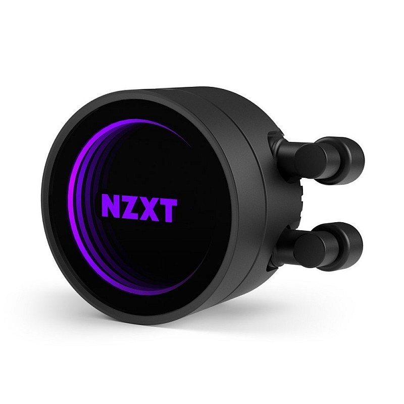 NZXT Kraken M22 CAM Powered 120 mm RGB AIO Liquid Cooler with AER P Radiator-Optimized Fan