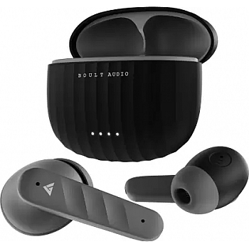 Boult X45 with Quad Mic ENC, 40H Playtime, 45ms (Black, True Wireless)