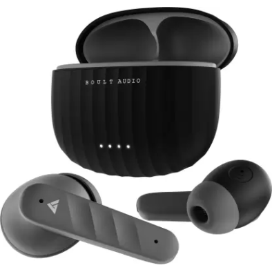 Boult X45 with Quad Mic ENC, 40H Playtime, 45ms (Black, True Wireless) Boult X45 with Quad Mic ENC, 40H Playtime, 45ms (Black, True Wireless)