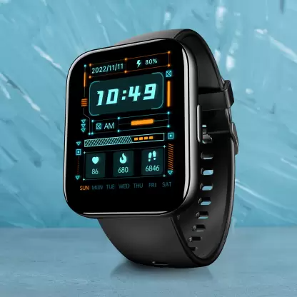 boAt Wave Connect Plus with 1.83'' HD Display with BT Calling And Lightweight Design Smartwatch (Black Strap, Free Size) boAt Wave Connect Plus with 1.83'' HD Display with BT Calling And Lightweight Design Smartwatch (Black Strap, Free Size)