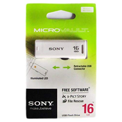 Sony 16GB Microvault USB Flash Drive Sony 16GB Microvault USB Flash Drive
