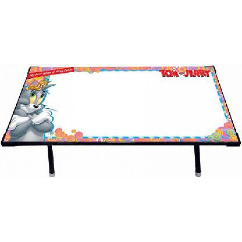 TOM & JERRY Write & Wipe Foldable Wooden Table Board Game Accessories Board Game 