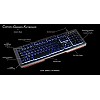 Cosmic Byte CB-GK-02 Corona Wired Gaming Keyboard 7 Color RGB Backlit with Effects Anti-Ghosting Black