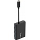 Targus Power ACH230AP-50 USB 3.0 Hub (Black) with Gigabit Ethernet USB-C -