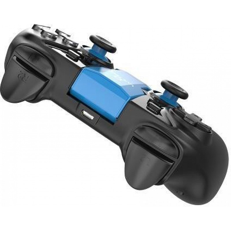 Live Tech GPW01 Wireless Gamepad for Smartphones, Android TV | Compatible Game Pad for PUBG & Does not support PC(Blue)