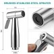 Tomo by Marcoware Full Stainless Steel Health Faucet- Heavy Duty with 304 Ultra Flexible Shower Hose Faucet Set
