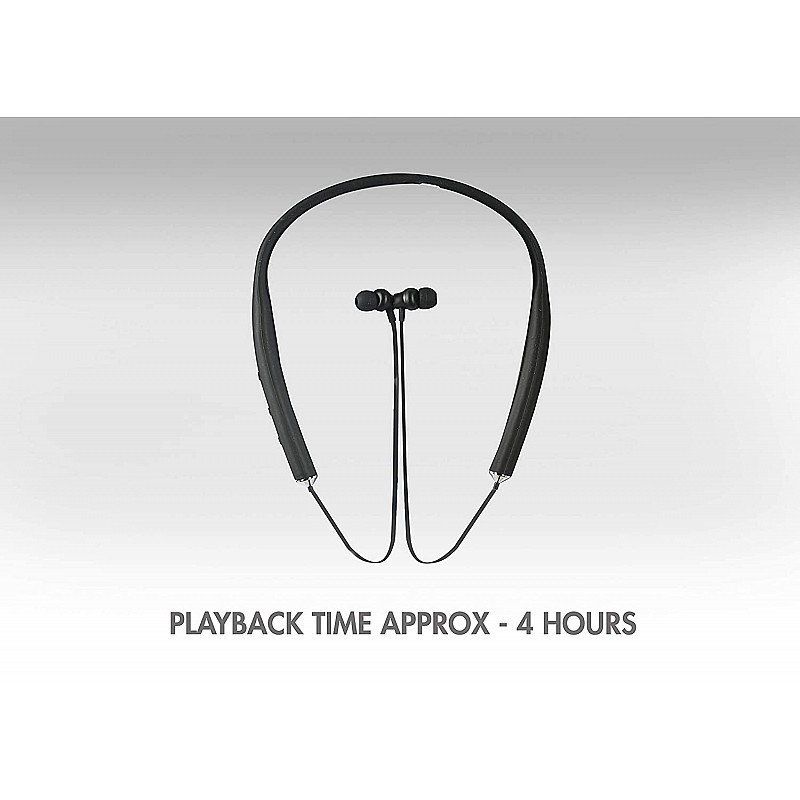 TOSHIBA RZE-BT600E Neckband Bluetooth Earphone Wireless (Black)