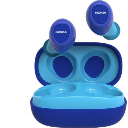 Nokia T3010 Bluetooth Headset Crystal Blue True Wireless