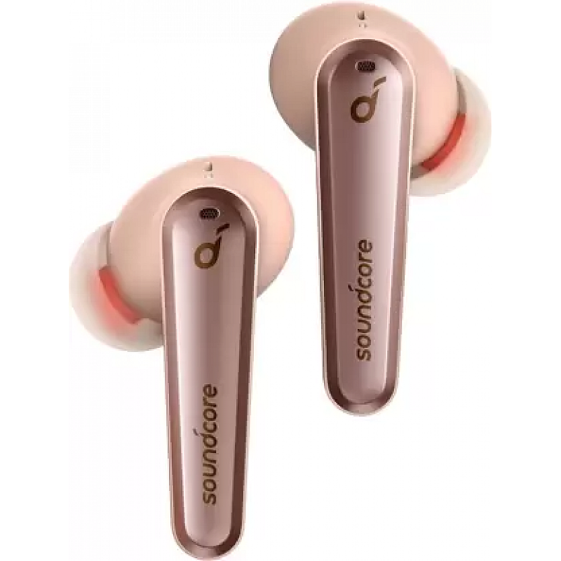 Soundcore by Anker Liberty Air 2 Pro With Active Noise Cancellation Bluetooth Headset  (Pink, True Wireless)