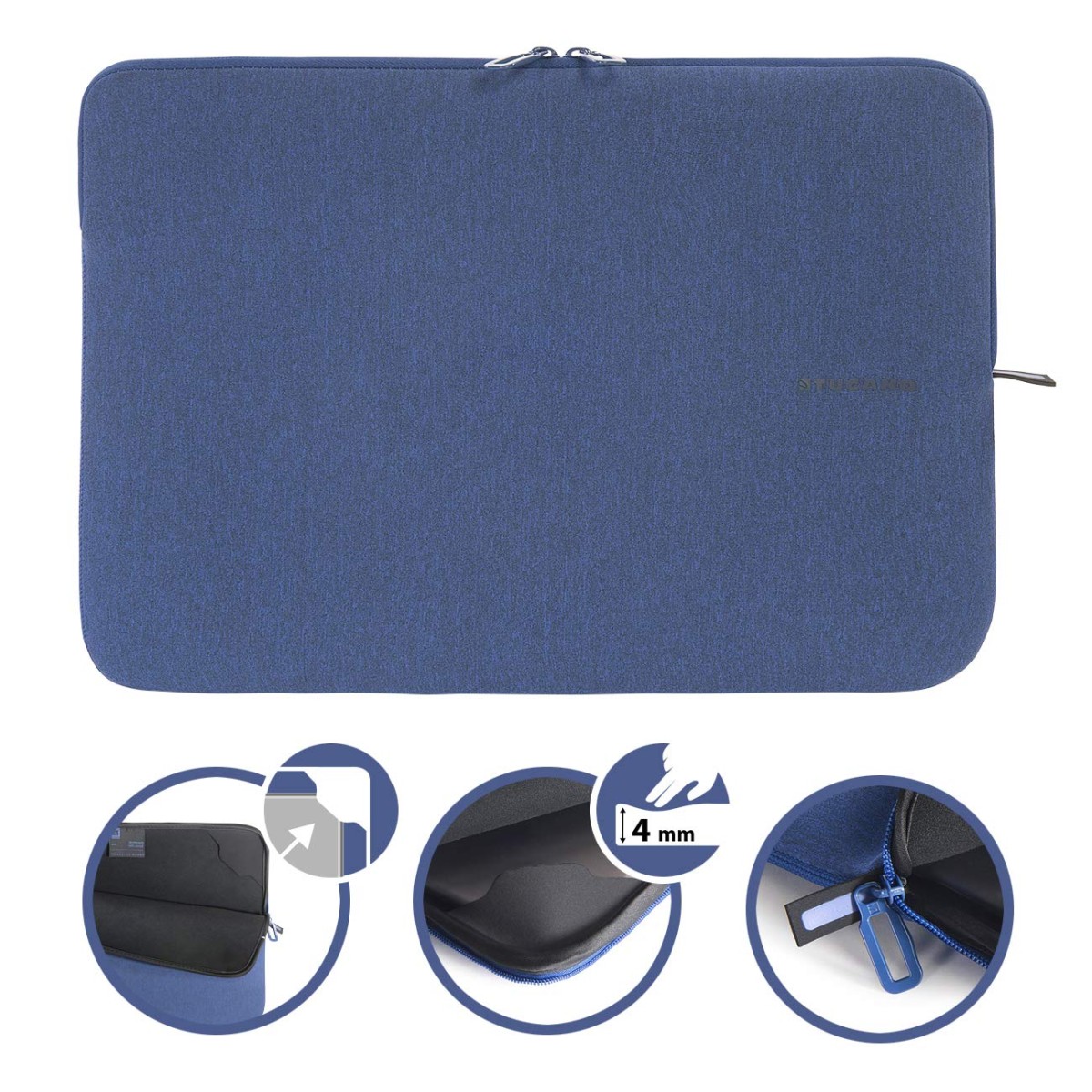 Tucano Italian Brand(35 Yrs) Melange Super Slim Sleeve for 15.6" Laptop