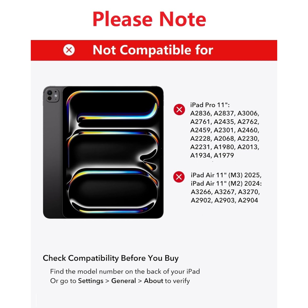 typecase Edge Magic Keyboard case for iPad 11th (A16-2025) & 10th Gen with 11-Colors Backlit, Floating Cantilever Stand, Click Anywhere Precision Multi-Touch Trackpad, 600 GMS (NOT for Air 11/Pro 11)