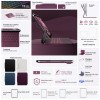 typecase Edge Magic Keyboard case for iPad 11th (A16-2025) & 10th Gen with 11-Colors Backlit, Floating Cantilever Stand, Click Anywhere Precision Multi-Touch Trackpad, 600 GMS (NOT for Air 11/Pro 11)