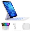 typecase Edge Magic Keyboard case for iPad 11th (A16-2025) & 10th Gen with 11-Colors Backlit, Floating Cantilever Stand, Click Anywhere Precision Multi-Touch Trackpad, 600 GMS (NOT for Air 11/Pro 11)