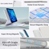 typecase Edge Magic Keyboard case for iPad 11th (A16-2025) & 10th Gen with 11-Colors Backlit, Floating Cantilever Stand, Click Anywhere Precision Multi-Touch Trackpad, 600 GMS (NOT for Air 11/Pro 11)