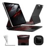typecase Edge for iPad Air 11 (M4 2026/ M3 2025/ M2 2024), Air 5th/4th & Pro 11 (4th/3rd/2nd/1st), 11-Color Backlit