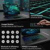 typecase Edge for iPad Air 11 (M4 2026/ M3 2025/ M2 2024), Air 5th/4th & Pro 11 (4th/3rd/2nd/1st), 11-Color Backlit