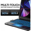 typecase Touch Keyboard for New iPad A16 2025 (11 Inch) & iPad 10th Generation with Multi-Touch Trackpad, 11-Colors Backlit, 360° Rotatable Design, Bluetooth Keyboard case, Pencil Holder (Black'25) typecase Touch Keyboard for New iPad A16 2025 (11 Inch) & iPad 10th Generation with Multi-Touch Trackpad, 11-Colors Backlit, 360° Rotatable Design, Bluetooth Keyboard case, Pencil Holder (Black'25)