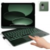 typecase Touch Keyboard for New iPad A16 2025 (11 Inch) & iPad 10th Generation with Multi-Touch Trackpad, 11-Colors Backlit, 360° Rotatable Design, Bluetooth Keyboard case, Pencil Holder (Black'25) typecase Touch Keyboard for New iPad A16 2025 (11 Inch) & iPad 10th Generation with Multi-Touch Trackpad, 11-Colors Backlit, 360° Rotatable Design, Bluetooth Keyboard case, Pencil Holder (Black'25)