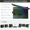 typecase Touch Keyboard for New iPad A16 2025 (11 Inch) & iPad 10th Generation with Multi-Touch Trackpad, 11-Colors Backlit, 360° Rotatable Design, Bluetooth Keyboard case, Pencil Holder (Black'25) typecase Touch Keyboard for New iPad A16 2025 (11 Inch) & iPad 10th Generation with Multi-Touch Trackpad, 11-Colors Backlit, 360° Rotatable Design, Bluetooth Keyboard case, Pencil Holder (Black'25)