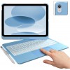 typecase Touch Keyboard for New iPad A16 2025 (11 Inch) & iPad 10th Generation with Multi-Touch Trackpad, 11-Colors Backlit, 360° Rotatable Design, Bluetooth Keyboard case, Pencil Holder (Black'25) typecase Touch Keyboard for New iPad A16 2025 (11 Inch) & iPad 10th Generation with Multi-Touch Trackpad, 11-Colors Backlit, 360° Rotatable Design, Bluetooth Keyboard case, Pencil Holder (Black'25)