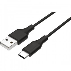 Airtree USB Type-C to USB-A 2.0 Male Cable - 9 Feet (2.7 Meters) - Black