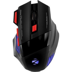 ZEBRONICS Zeb-Reaper 2.4GHz Wireless Gaming Mouse with USB Nano Receiver Black