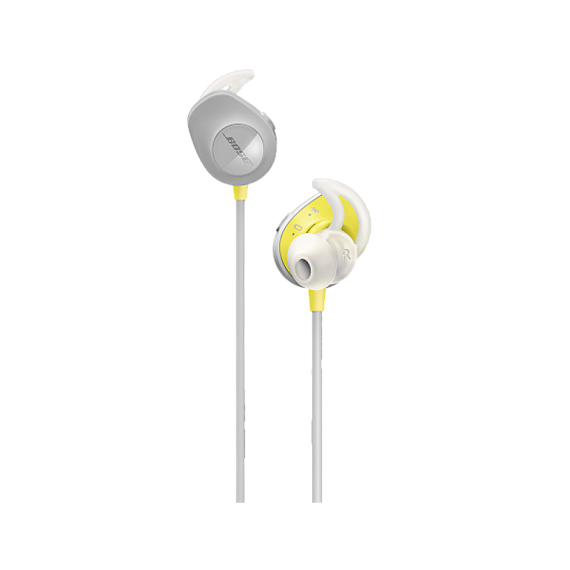 Bose Soundsport Sweatproof Bluetooth Wireless In Ear Earphones With Mic For Running And Sports, White